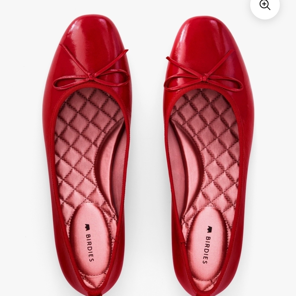 Birdies Scarlet Red Flats